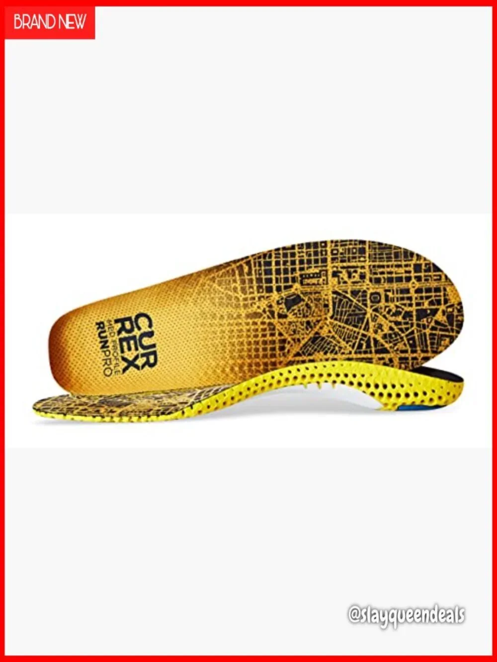 RunPro Insoles for Running Shoes, Arch Support Inserts, Size XL